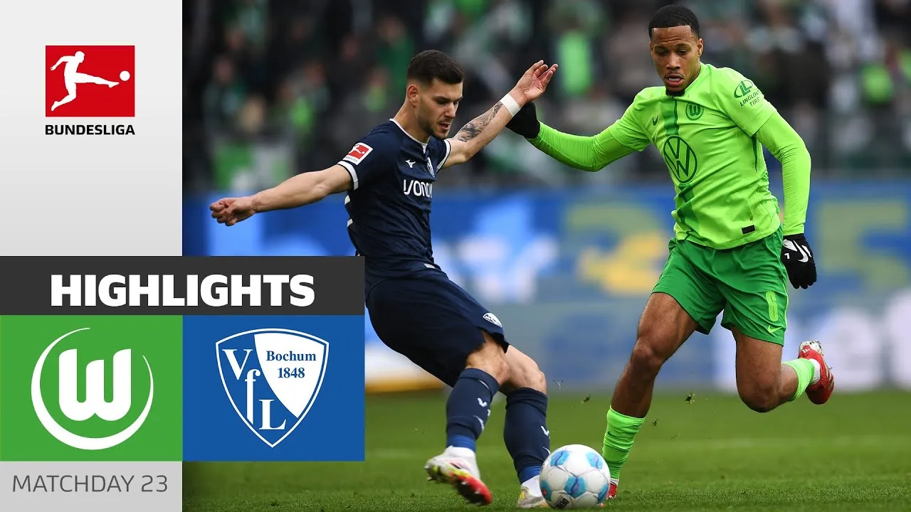 Points partagés à Wolfsburg! | VFL Wolfsburg – VFL Bochum 1-1 | Faits saillants | Bundesliga 2024/25