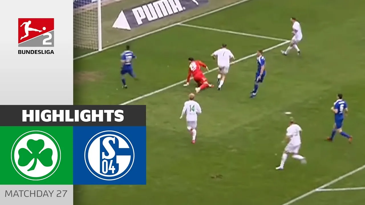 Thriller sauvage de 6 buts! | SPVGG GREUTHER FURTH – FC SCHALKE 04 3-3 | Faits saillants | MD 27 – Bundesliga 2