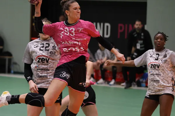 Dans la Bundesliga de handball allemande, Tus Metzingen est passé à la sixième place de la ligue avec un grand Vict.