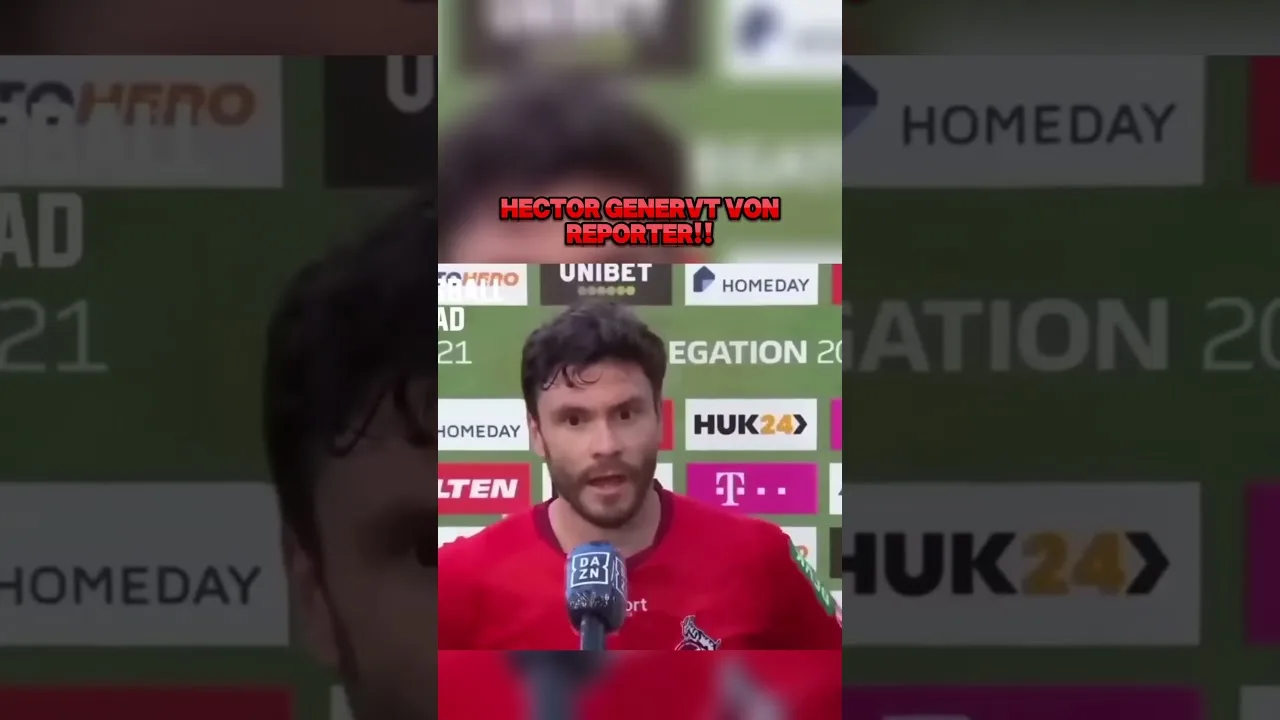 Nach einer Niederlage solche Fragen gestellt zu bekommen nervt absolut! #bundesliga #köln #football