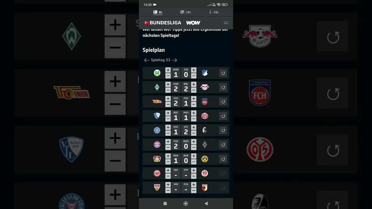 Meine Tipps für den 33.Spieltag #bundesliga