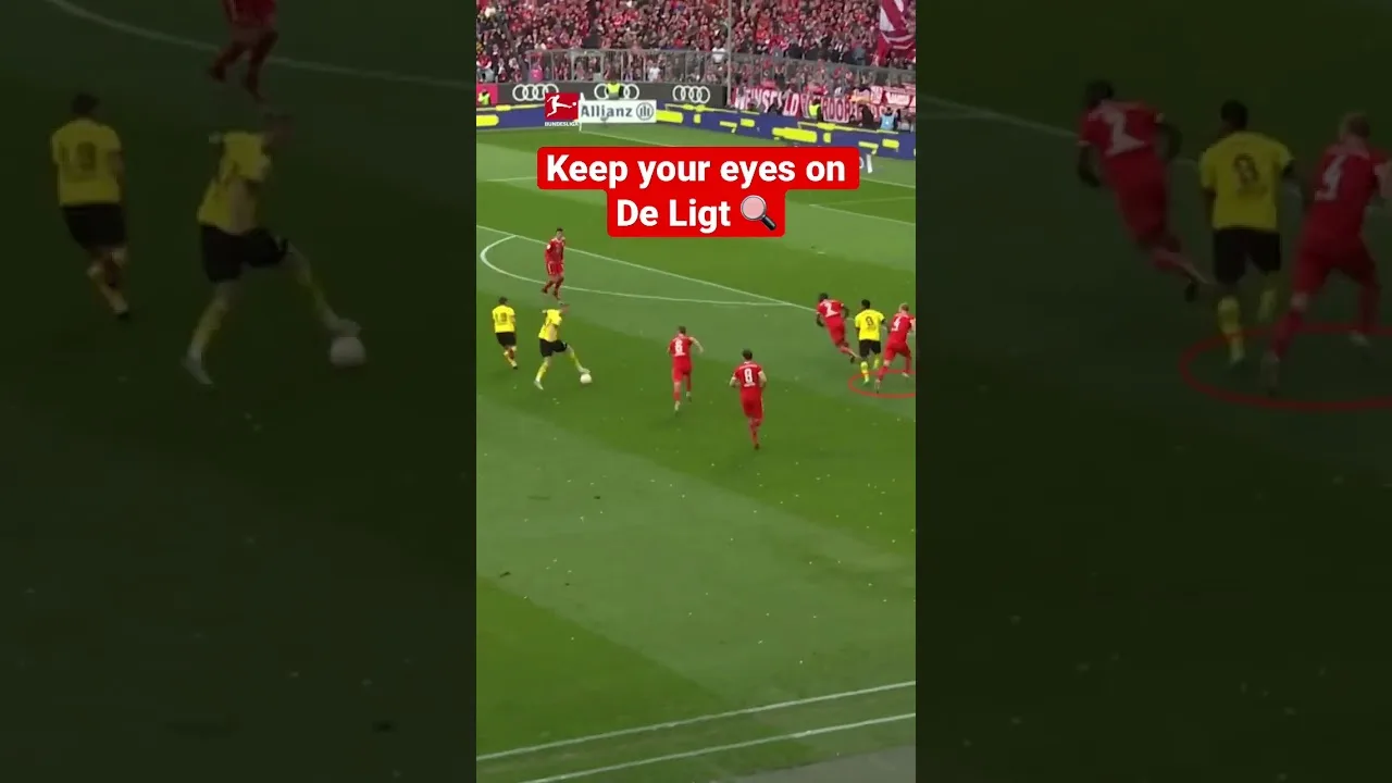 Défense de CLASSE MONDIALE par Matthijs de Ligt 🤯