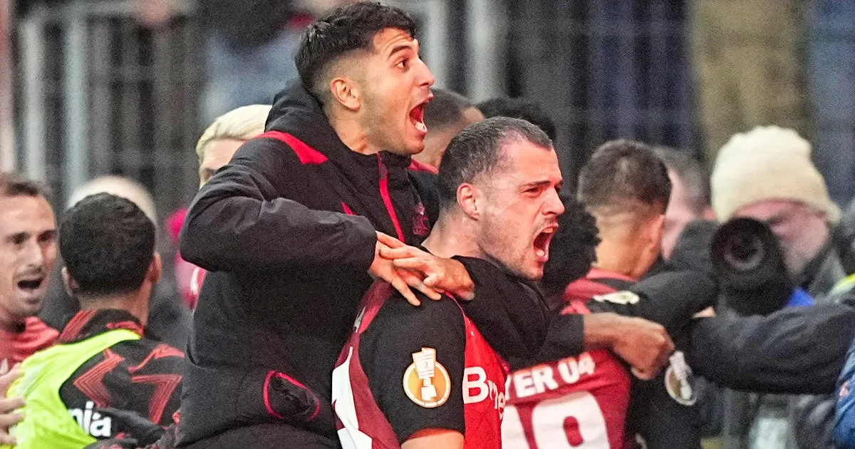 Coupe d’Allemagne: Le Bayer Leverkusen de Granit Xhaka ne meurt jamais !