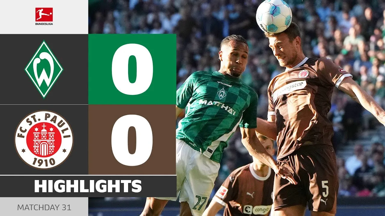 Werder Brême – St. Pauli | Faits saillants | Matchday 31 – Bundesliga 2024/25