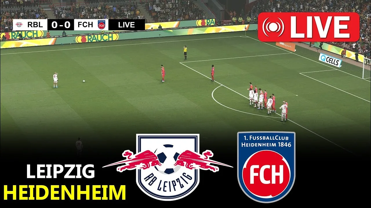 RB Leipzig vs Heidenheim | Bundesliga 2024/25 | Efootball pes 21 gamplay l Rony gamplay