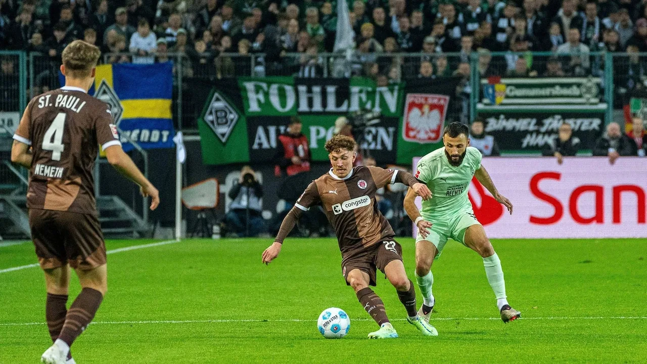 Sportschau Bundesliga : Gladbach bat St. Pauli et se retrouve soudainement sixième