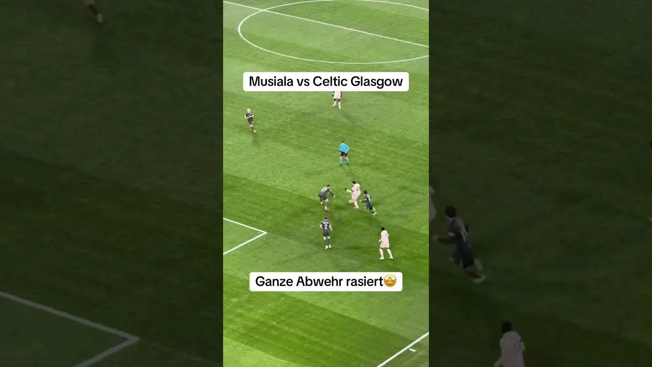 Fc Bayern vs Celtic Musiala gegen alle #bundesliga #uefachampionsleague #uefa #championsleague