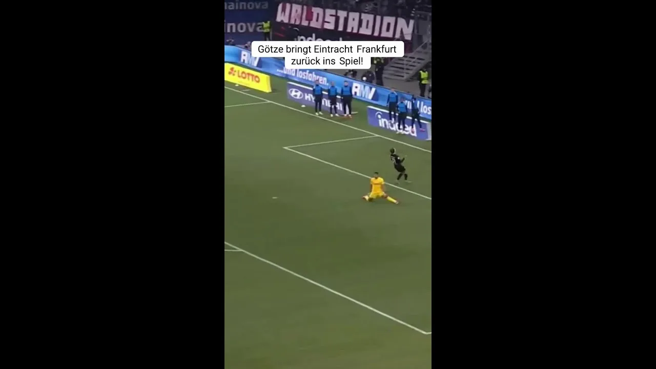Götze ramène Eintracht Francfort en jeu!