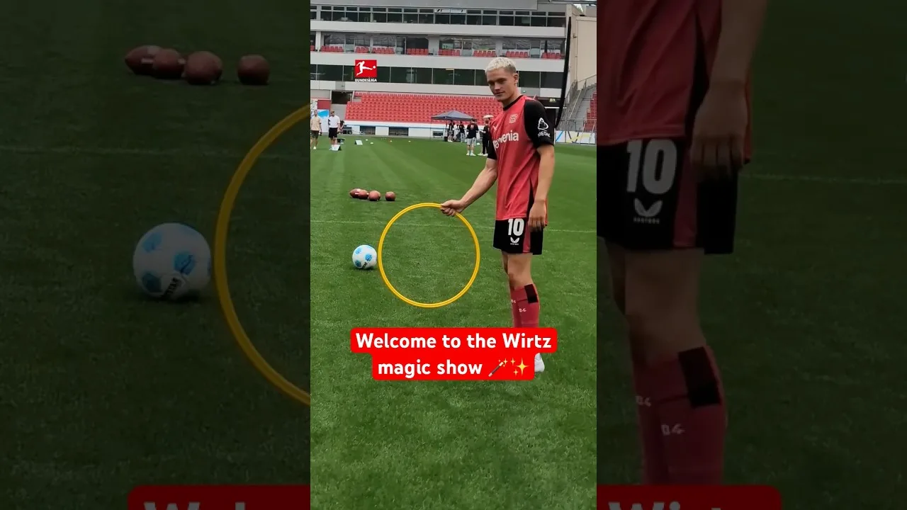 Hula-Hoop Héroïque de Florian Wirtz! 😳🪄