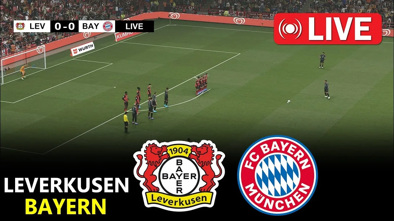 Résumé (0-0) | Bayer Leverkusen contre le Bayern Munich | Bundesliga 2024/25 | Jeu complet