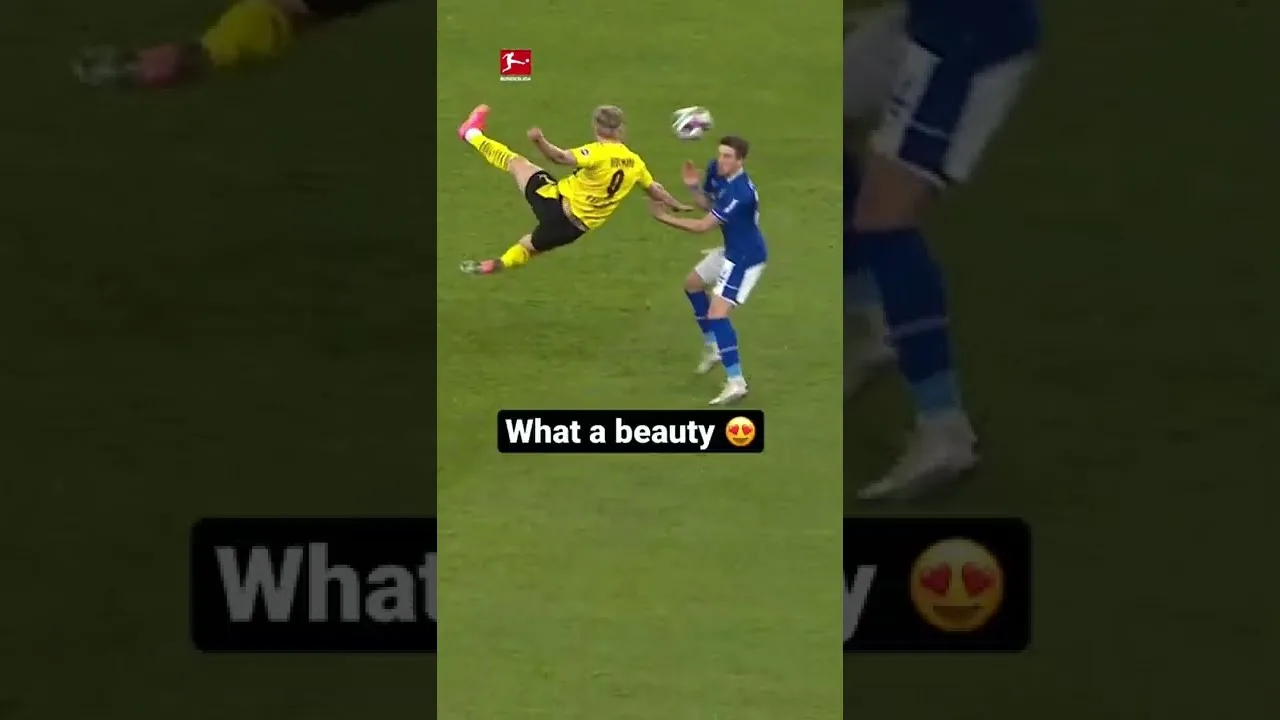 Le 🤩 MEILLEUR but de Haaland pour le BVB ? ⚽💪