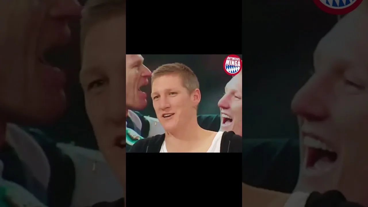 La serviette d’Oliver Kahn et Schweinsteiger
