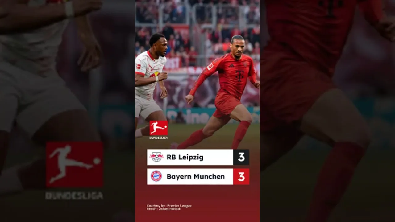 RB Leipzig 3 – 3 Bayern Munchen [BUNDESLIGA] #bayern #rleipzig #leipzig #bundesliga #football