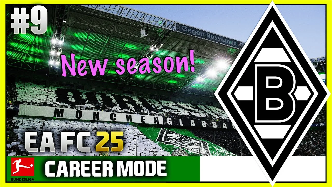 EA FC 25 | Mode de carrière de Bundesliga | # 9 | Nouvelle saison, reconstruire Monchengladbach