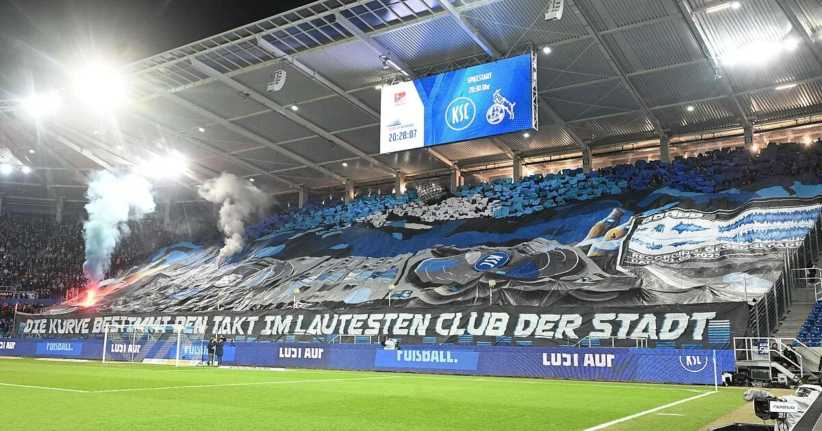 Les associations avec la plupart des membres du 2e Bundesliga-où est le KSC dans la table des fans?