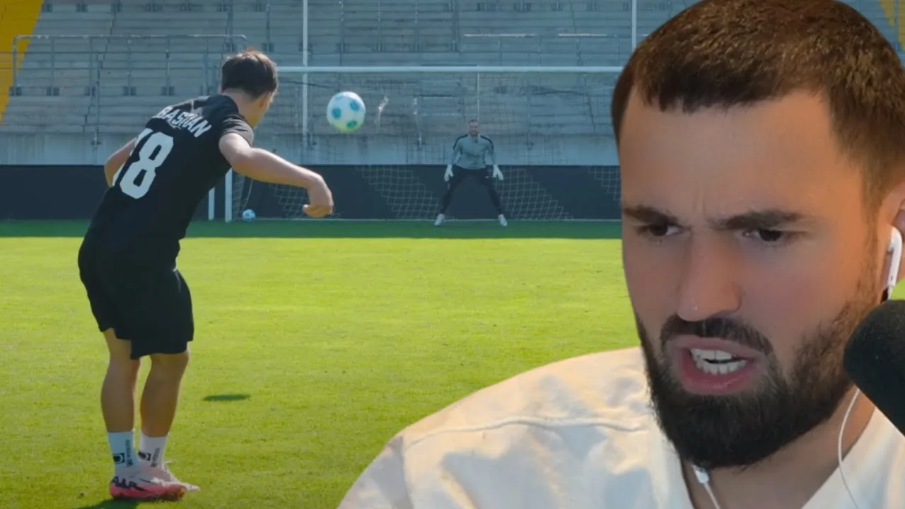 L’encre de tir parfaite ?! 🔥🔥 Bilo réagit à quel point les professionnels de Bundesliga sont vraiment bons