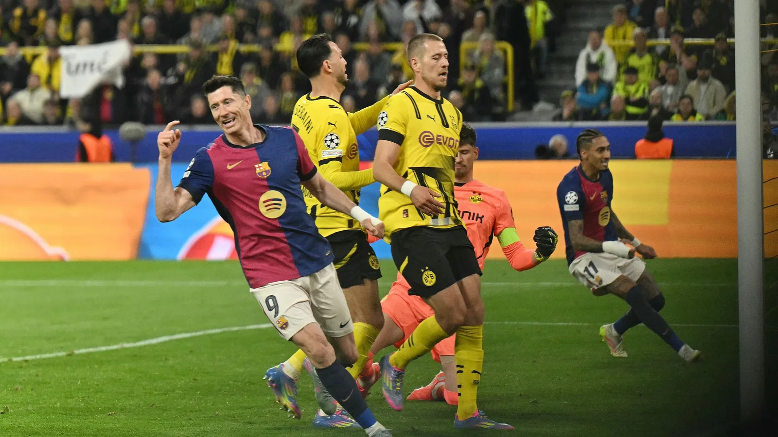 Le Barça survit à l’UEFA Champions League effrayant pour atteindre les demi-finales alors que Dortmund ne redevient pas de retour