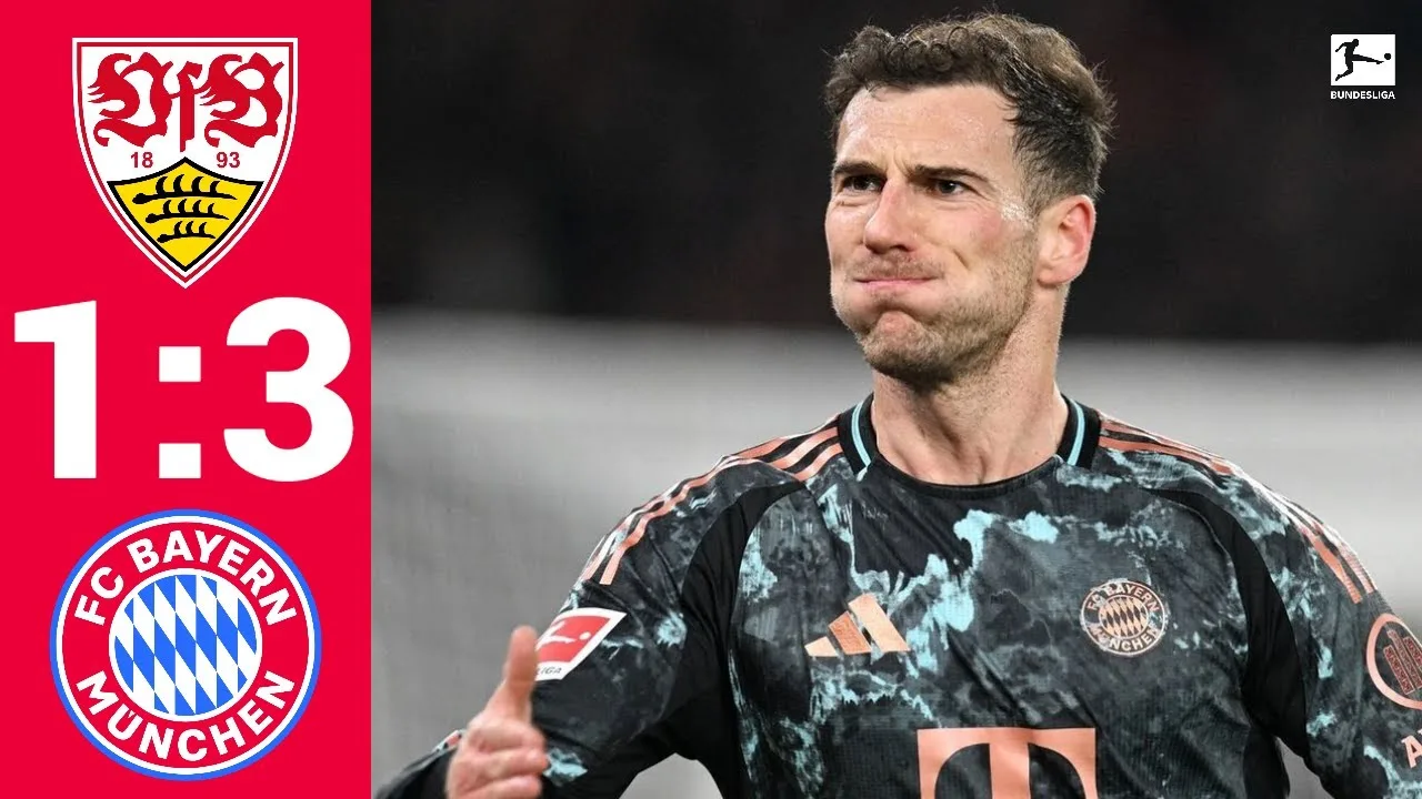 VfB Stuttgart – FC Bayern München 1:3 Hightlights | Bundesliga – 2024/2025