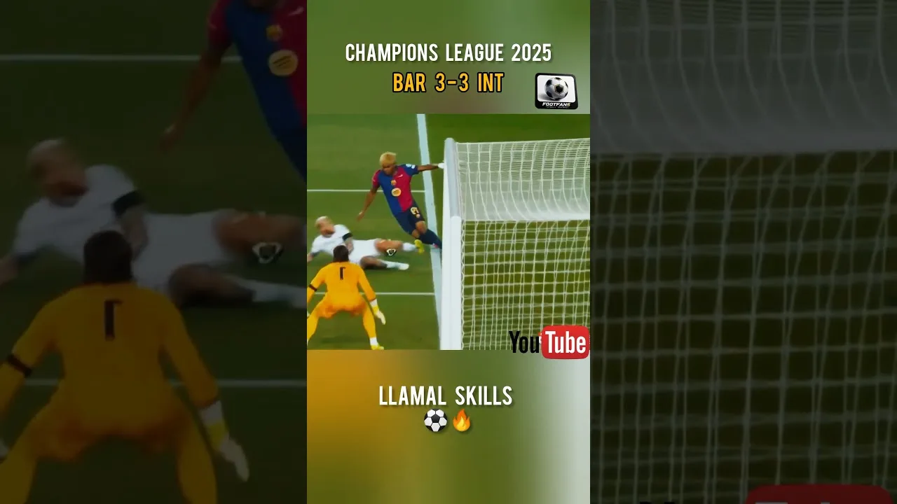 BAR 3-3 INT. #championsleague #bundesliga #leaguedeschampions