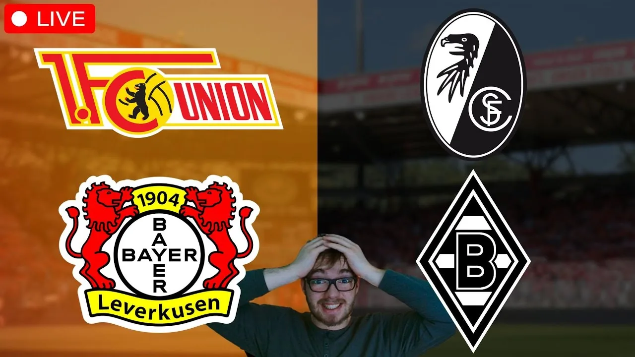 1. FC Union Berlin – Bayer Leverkusen | SC Fribourg – Borussia Mönchengladbach | Bundesliga EN DIRECT