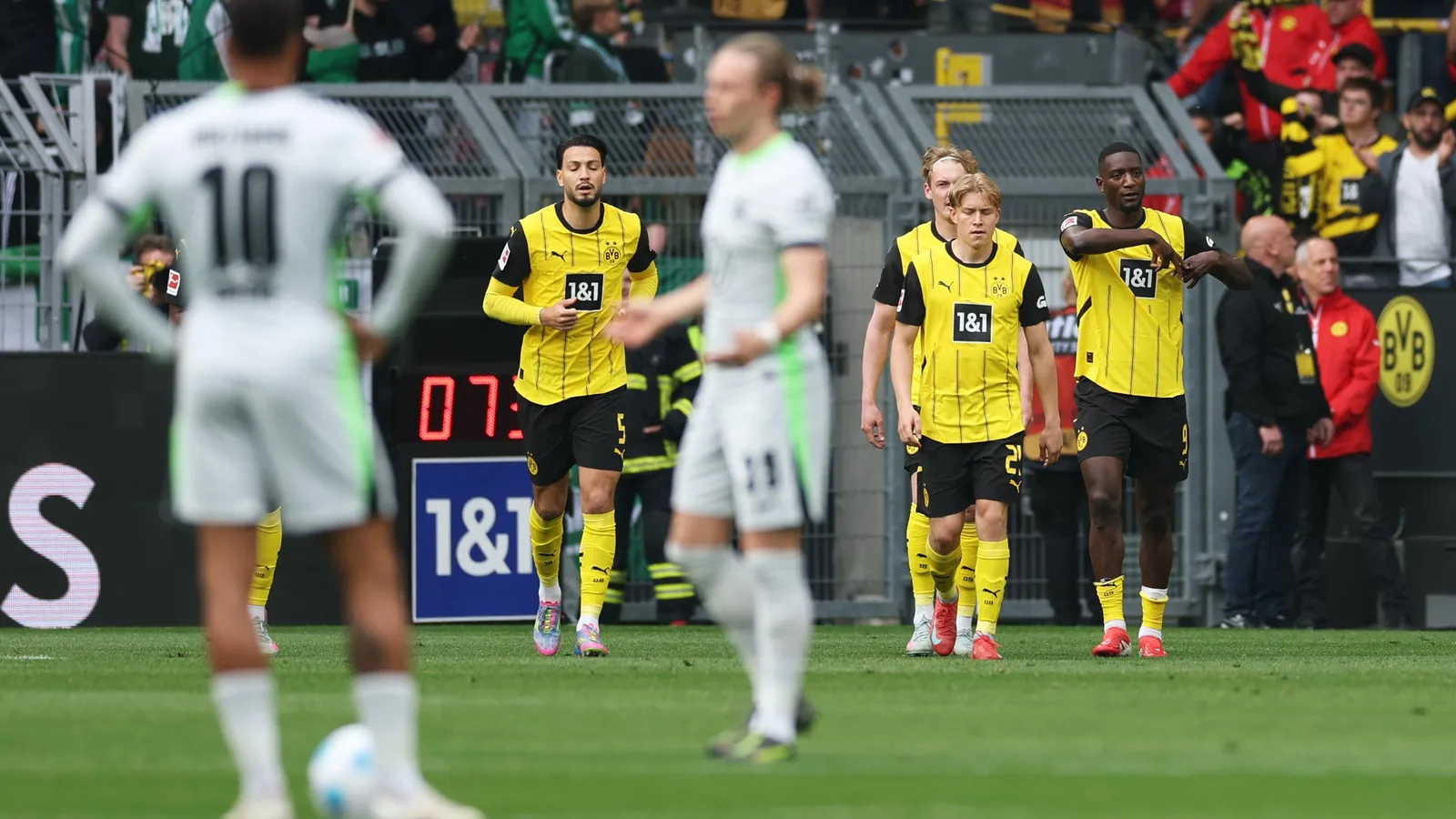 C’est ainsi que le Borussia Dortmund a couru contre VFL Wolfsburg dans un ticker: BVB a la Ligue des champions en vue | Bundesliga