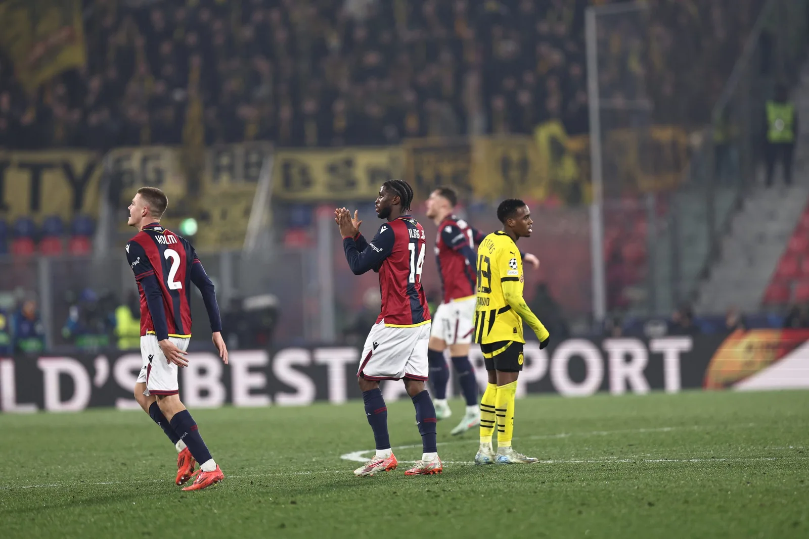 COMMENTAIRES DE SAMUEL ILING-JUNIOR APRÈS BOLOGNE VS BORUSSIA DORTMUND – BolognaFC