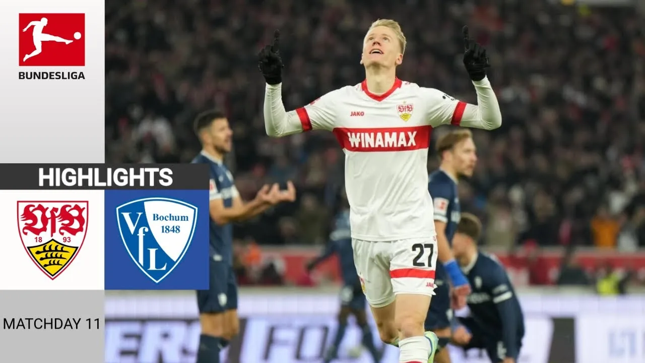 VfB Stuttgart – VfLBochum | 2:0 | Résumé | Bundesliga 2024-25