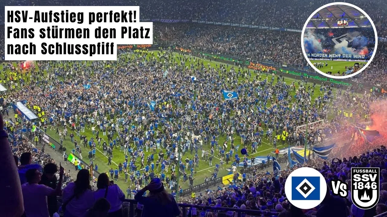 HSV – SSV ULM – Fans Stadium | 2. Bundesliga 2024/25 HSV Ascent 🔥