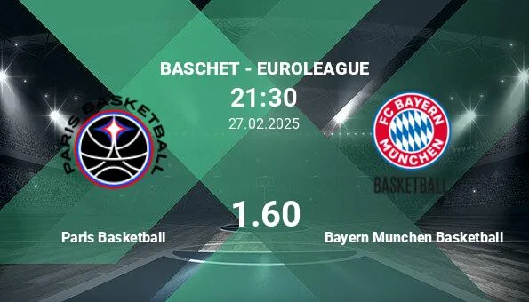 Paris Basketball vs Bayern Munich Basketball, Ponturi Pa …