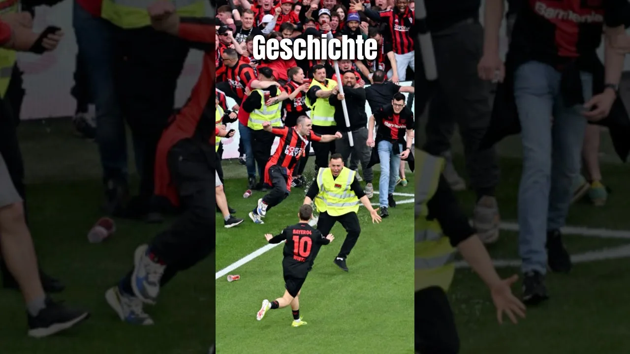 Heute vor einem Jahr 🥹😍 #bayerleverkusen #bundesliga #fußball #shorts