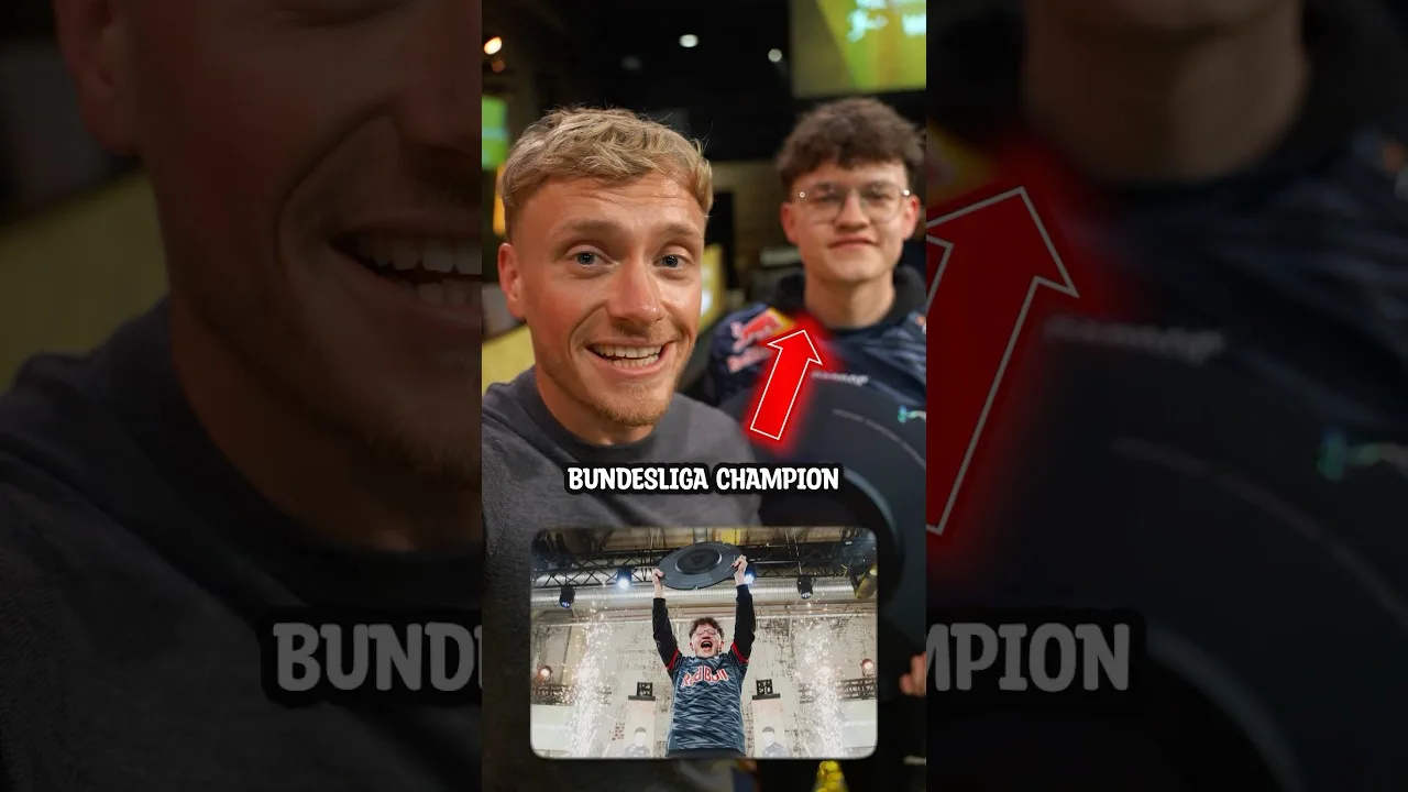 J’ai parlé au champion virtuel de Bundesliga 🏆 🇩🇪 🇩🇪 🇩🇪 🇩🇪