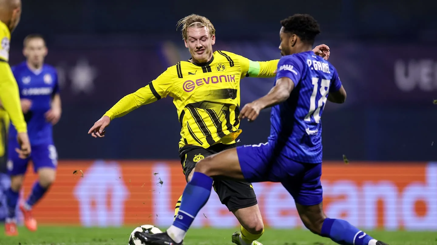 Julian Brandt du Borussia Dortmund pourrait être absent pour le choc du Bayern Munich