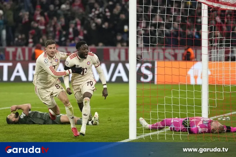Bayern Munich s’est qualifié pour les 16 derniers à travers les déterminants de Davies – Garuda TV