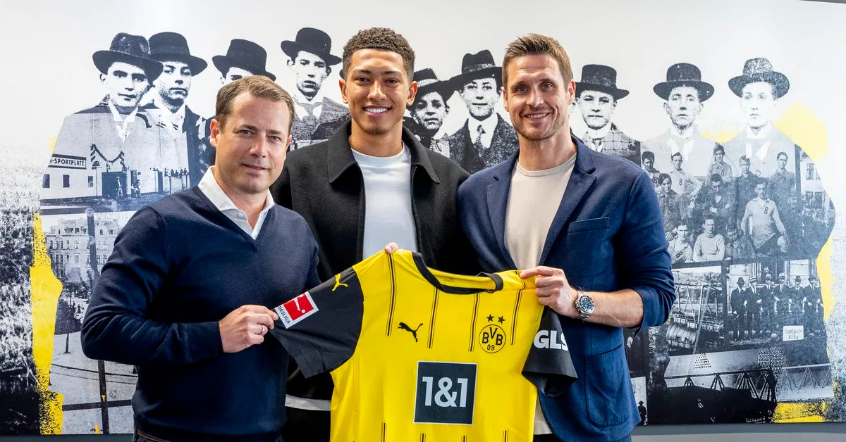 OFFICIEL: Borussia Dortmund Signe Jobe Bellingham