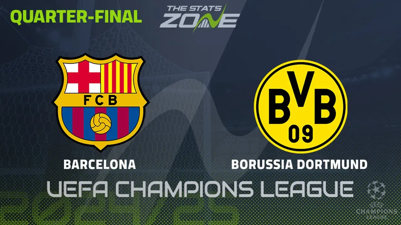 Barcelone vs Borussia Dortmund Aperçu: Team News & Prediction