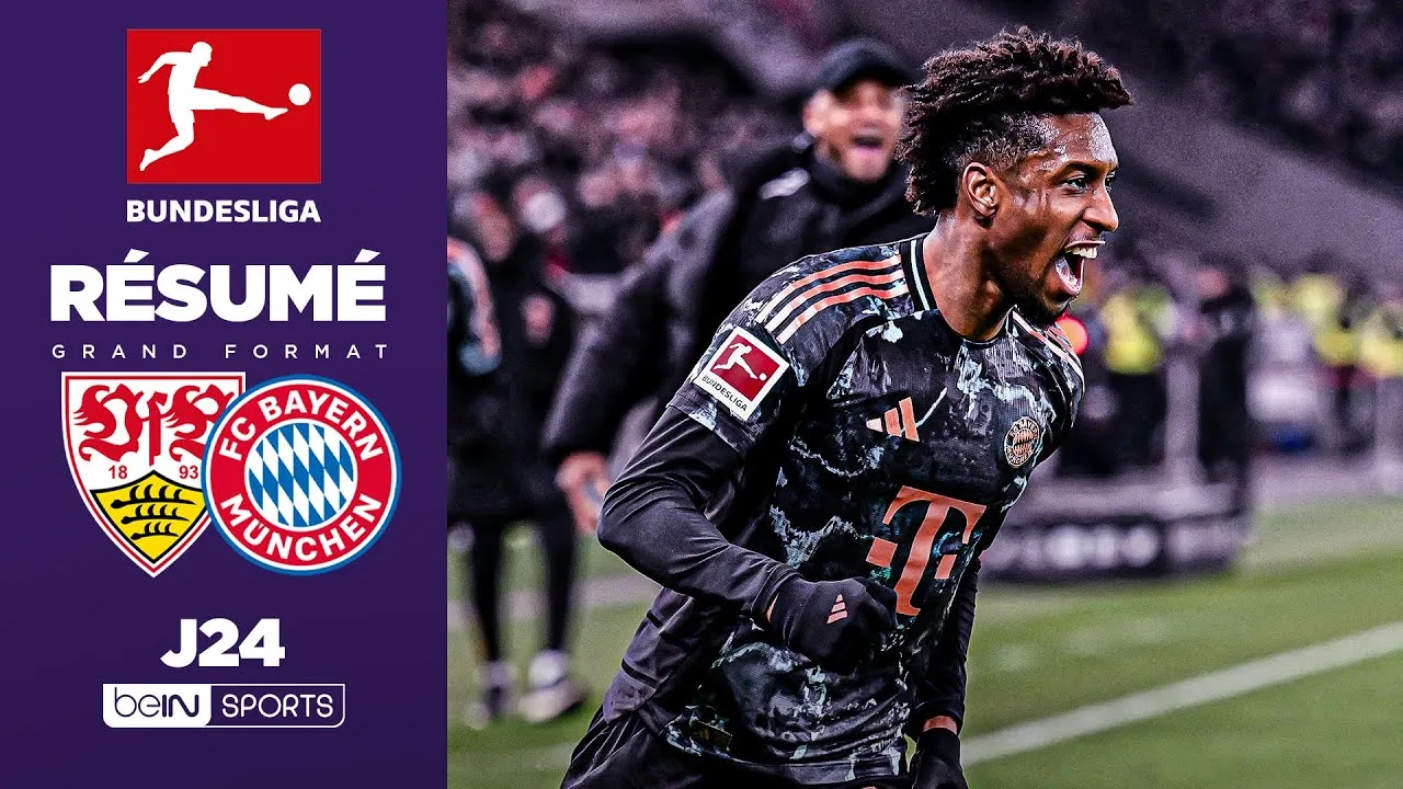 Résumé : OLISE et COMAN buteurs, le Bayern RENVERSE Stuttgart et s’envole au classement
