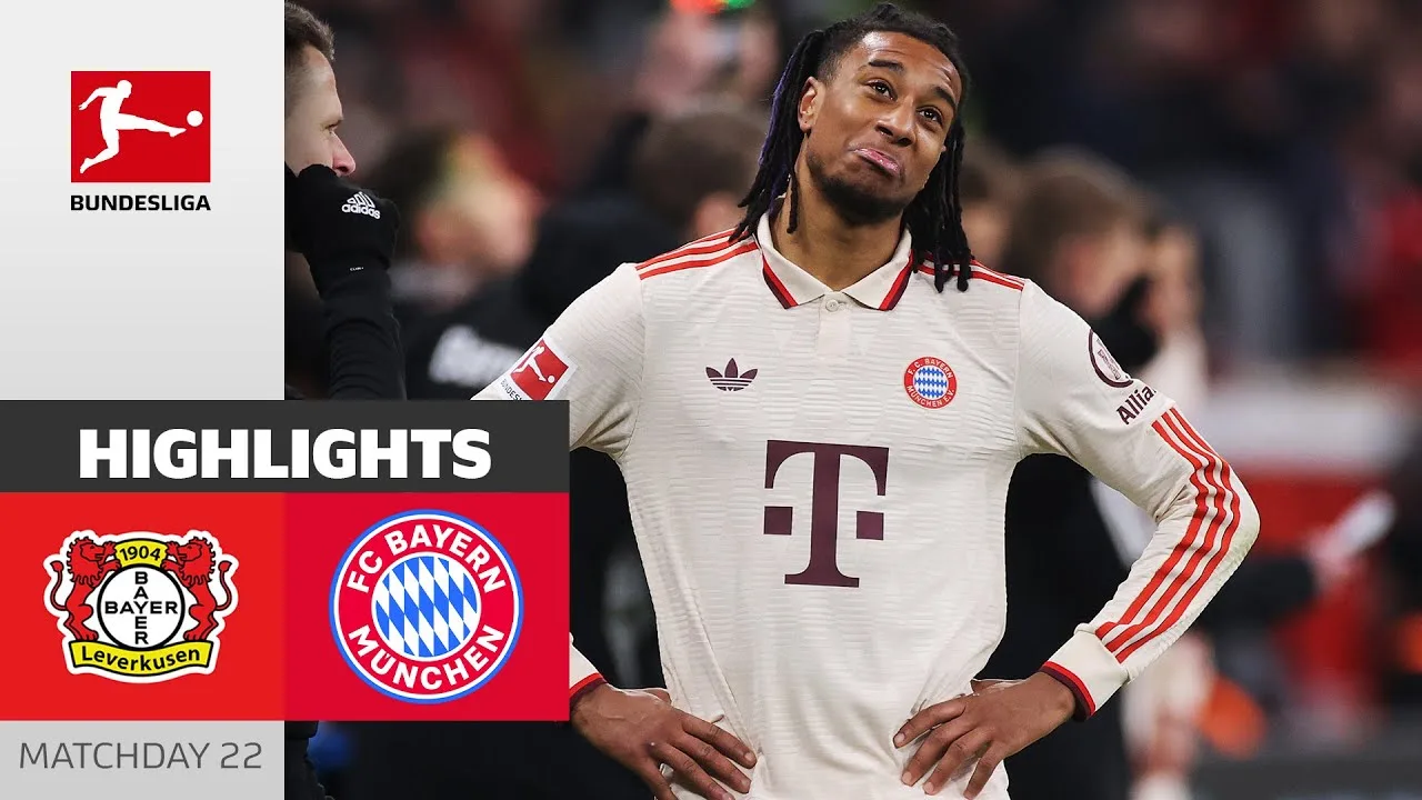 Aucun gagnant dans un jeu massif! | Bayer 04 Leverkusen – FC Bayern Munich 0-0 | HL | MD 22 – Bundesliga