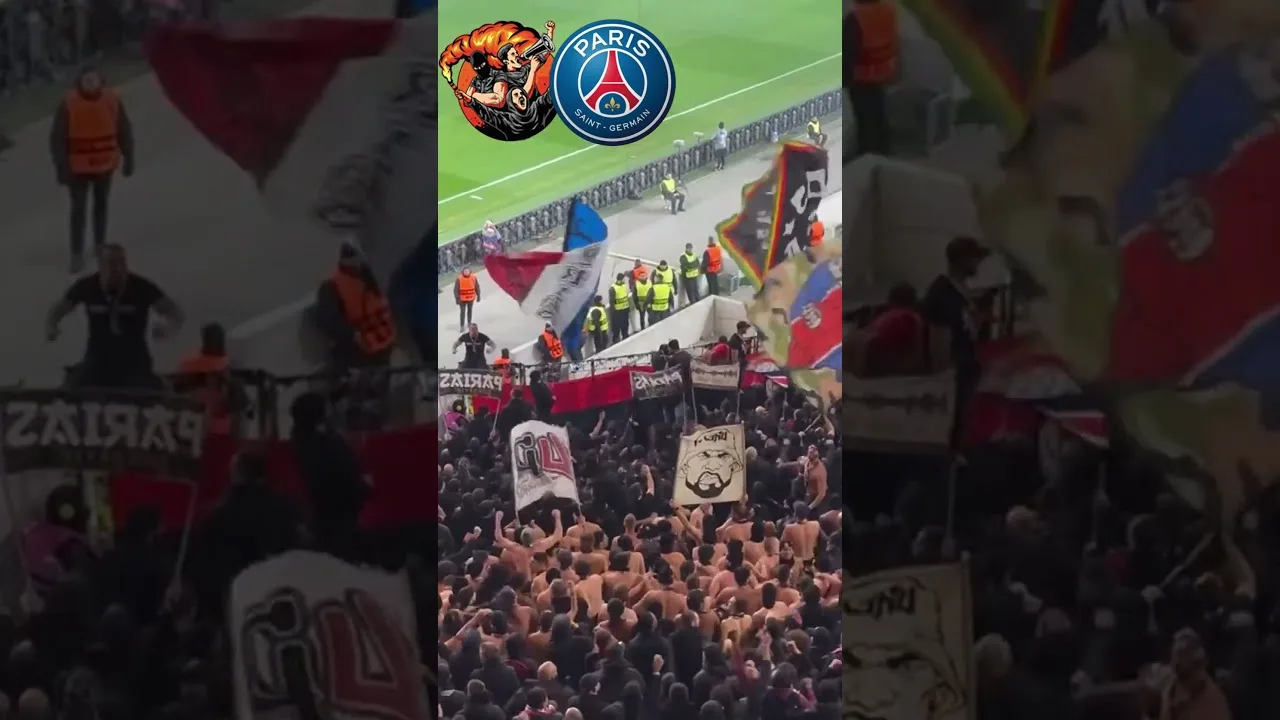 PSG Paris Ultras  #ultras #bundesliga #soccer #championsleague #ultras #derby #cr7 #messi