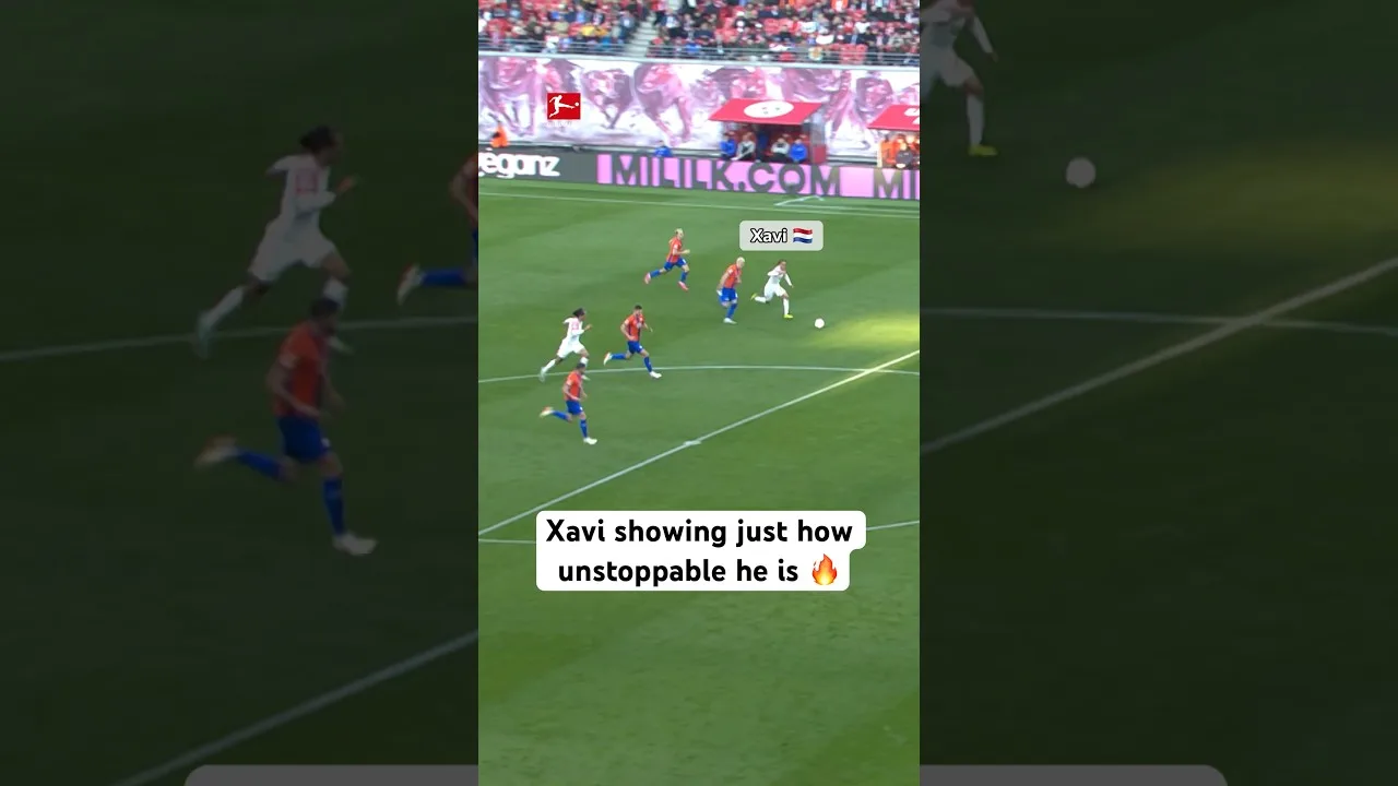 XAVI peut vraiment danser avec le ballon ⚽️🕺