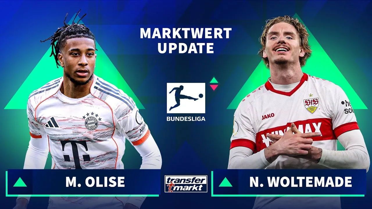 Valeurs de marché Bundesliga: OLILE PLUS GRAND WINNERNER-WOLTEMADE STACKER VFB STAYER | Marché de transfert