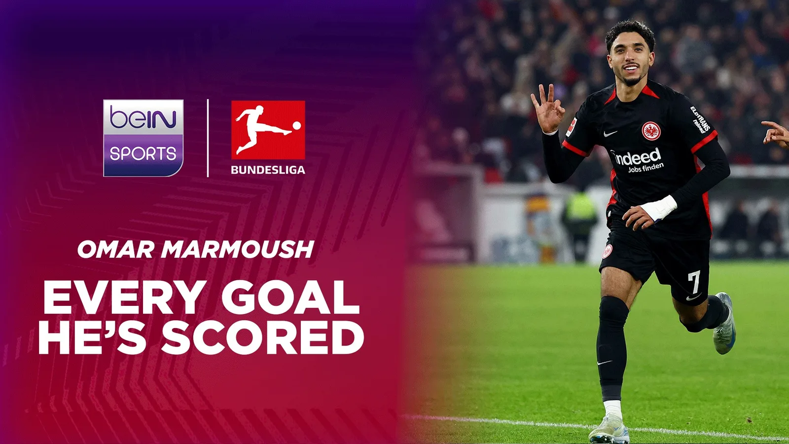 Chaque but de Bundesliga marqué par Omar Marmoush – Bein Sports