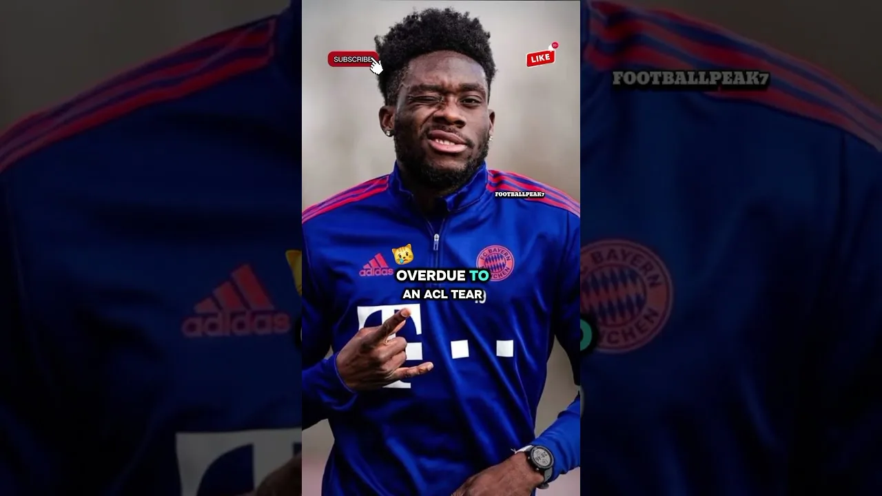 « Alphonso Davies Ends His Season ⚽❌ »#alphonsodavies #bayernmunich #injury #bundesliga #fyp #shorts