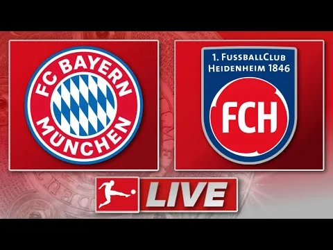 🔴 FC Bayern Munich – 1. FC Heidenheim | Bundesliga, 13ème journée | Radio en direct