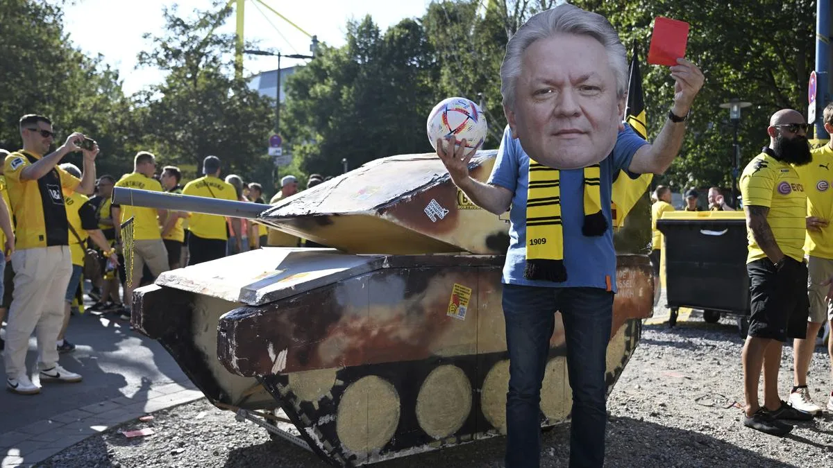 L’accord de sponsoring du Borussia Dortmund avec un grand fabricant d’armes devrait faire l’objet d’un débat houleux lors de l’assemblée générale du club.