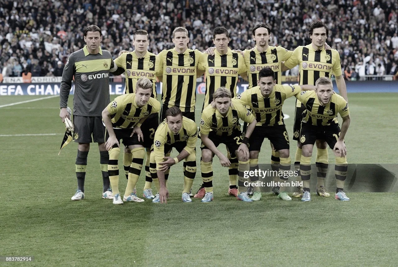 Le Borussia Dortmund et ses deux finales perdues de Ligue des champions