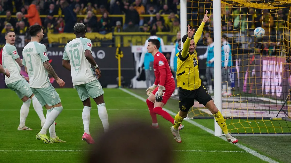 DFB Rapports: 2-0 Le but du Borussia Dortmund contre Werder Brême était tort avec l’arbitre
