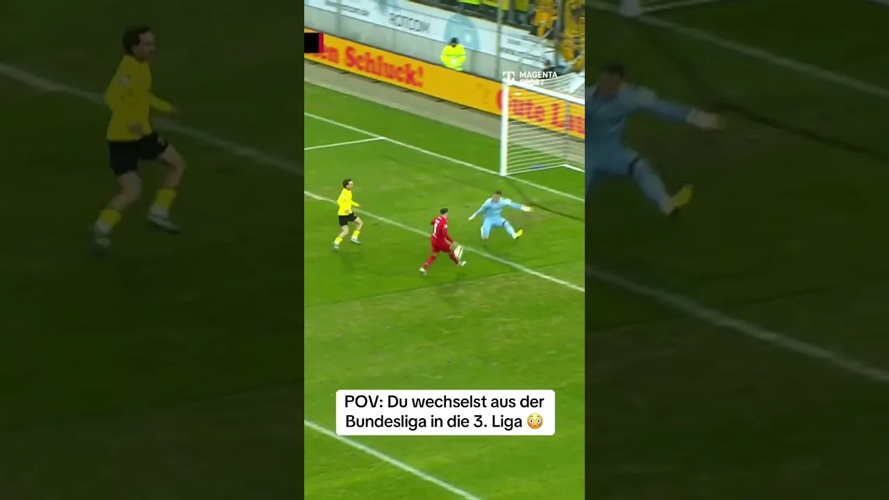 Bundesliga Keeper dans la 3e Ligue 🤯