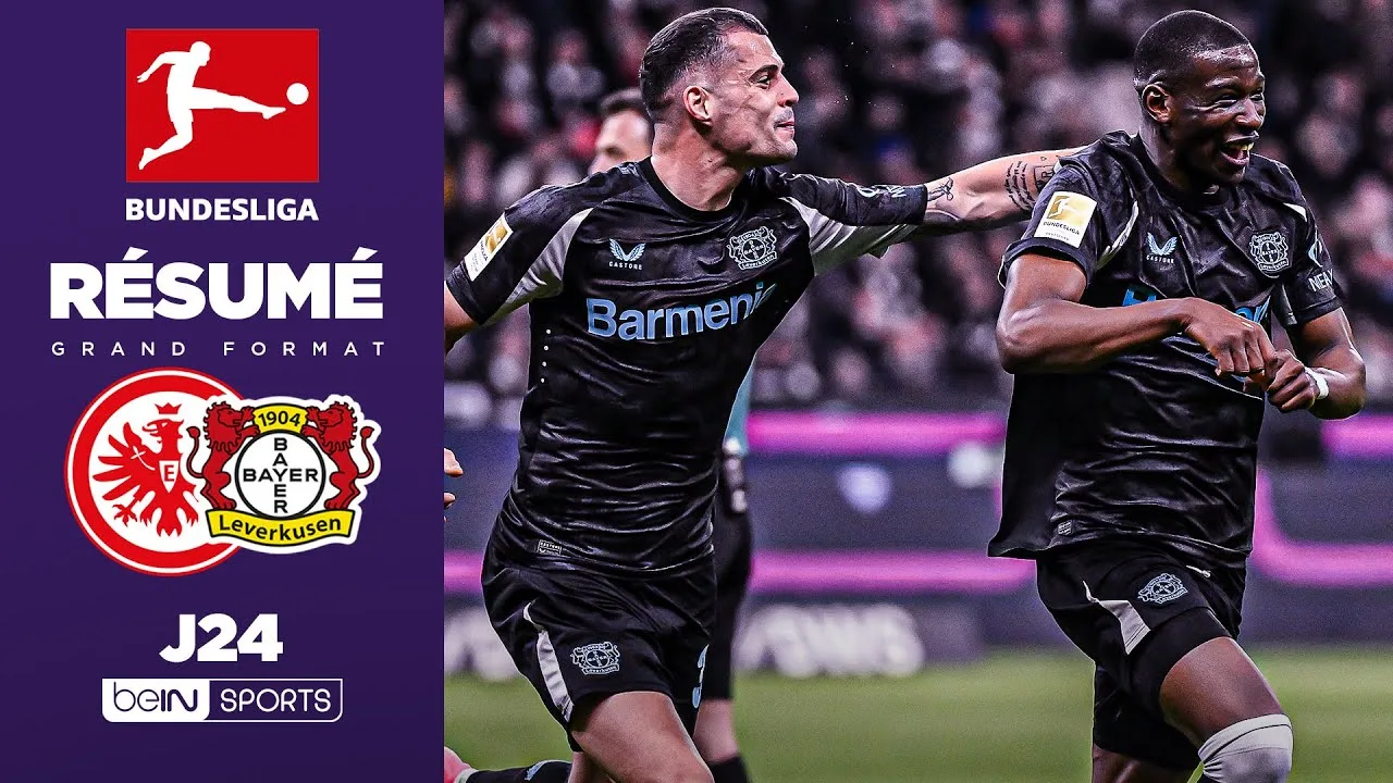 Résumé : Le Bayer Leverkusen TORPILLE Francfort malgré le but d’EKITIKE !