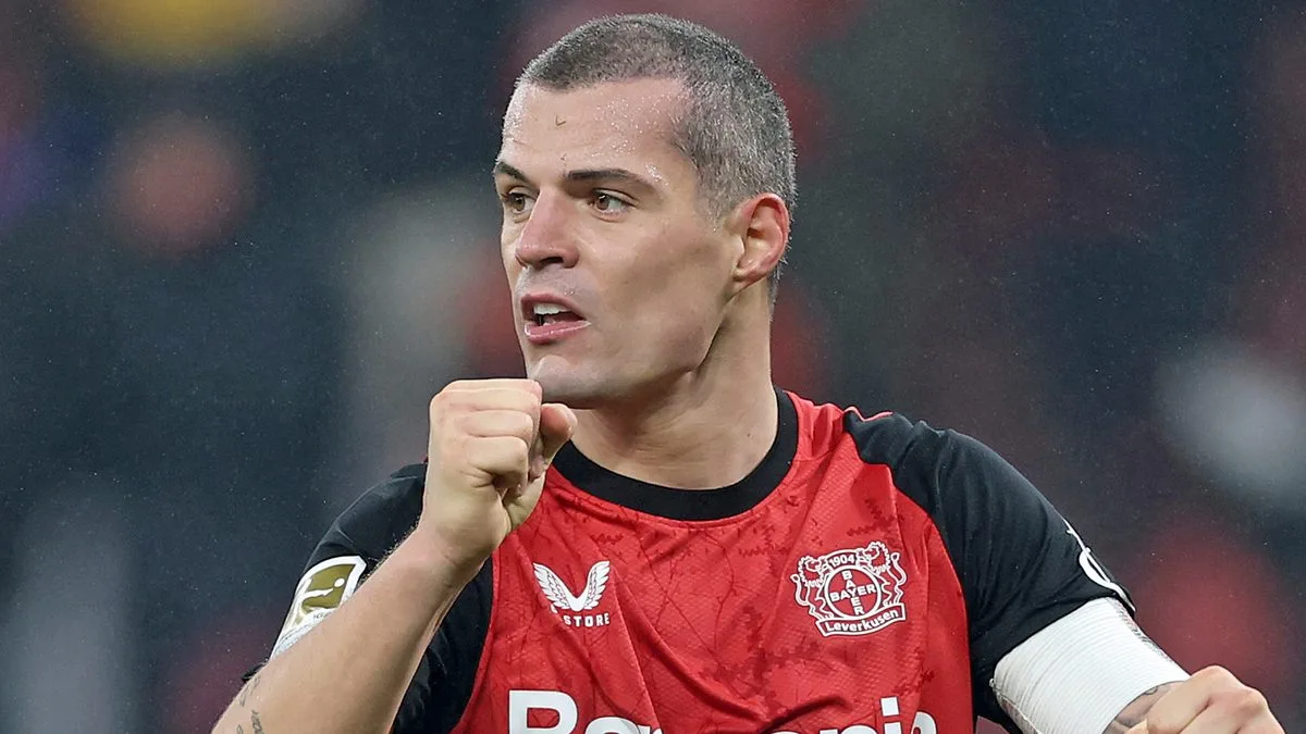 Granit Xhaka de Bayer Leverkusen: « Je suis convaincu que nous battrons le Bayern Munich »