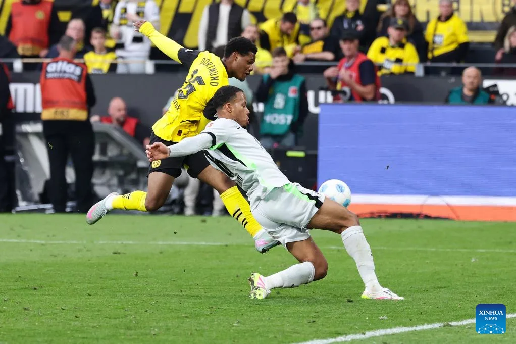 Borussia Dortmund contre VFL Wolfsburg-Xinhua